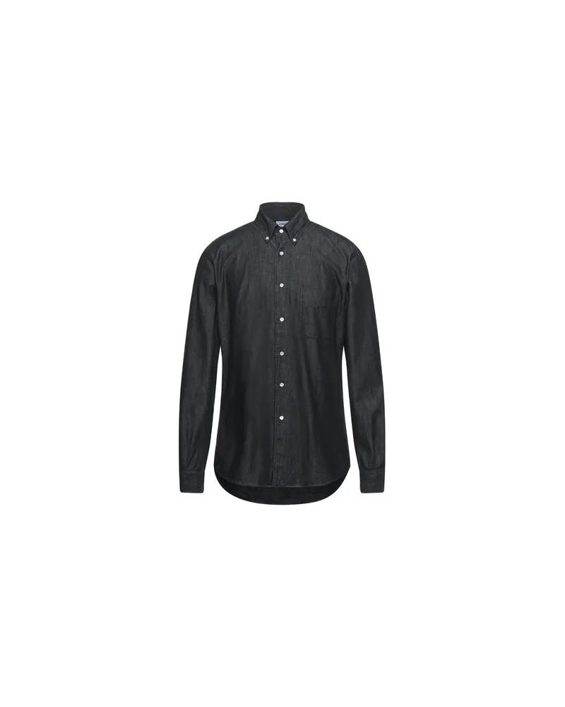 ASPESI TOPS - Jeanshemdenauf YOOX.COM Schwarz