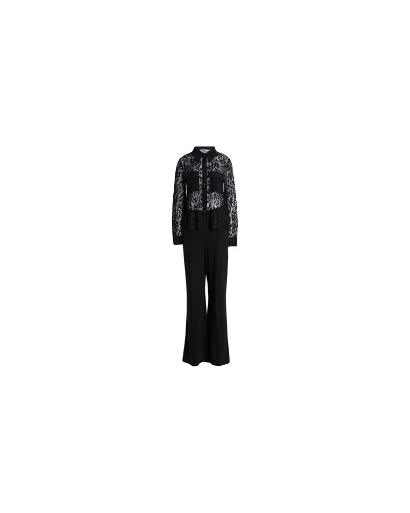 Diane von Furstenberg OVERALLS - Jumpsuitsauf YOOX.COM Schwarz