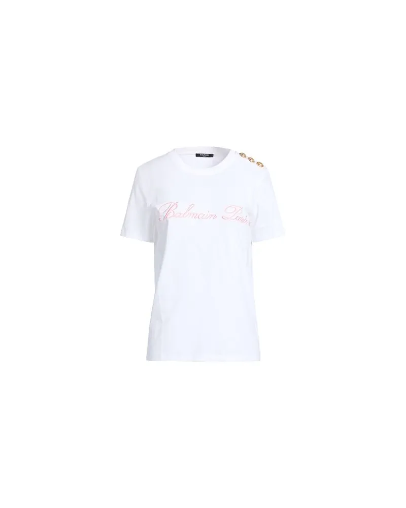 Balmain TOPS - T-shirtsauf YOOX.COM Weiß
