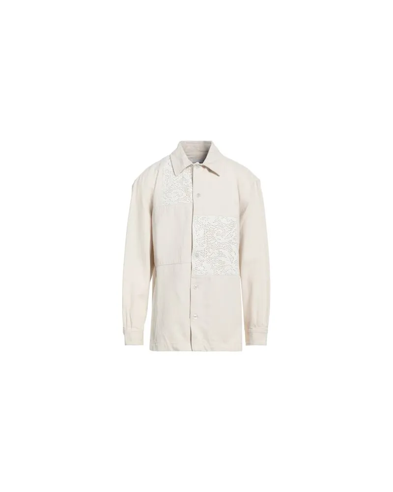Drôle de Monsieur TOPS - Hemdenauf YOOX.COM Cremeweiß