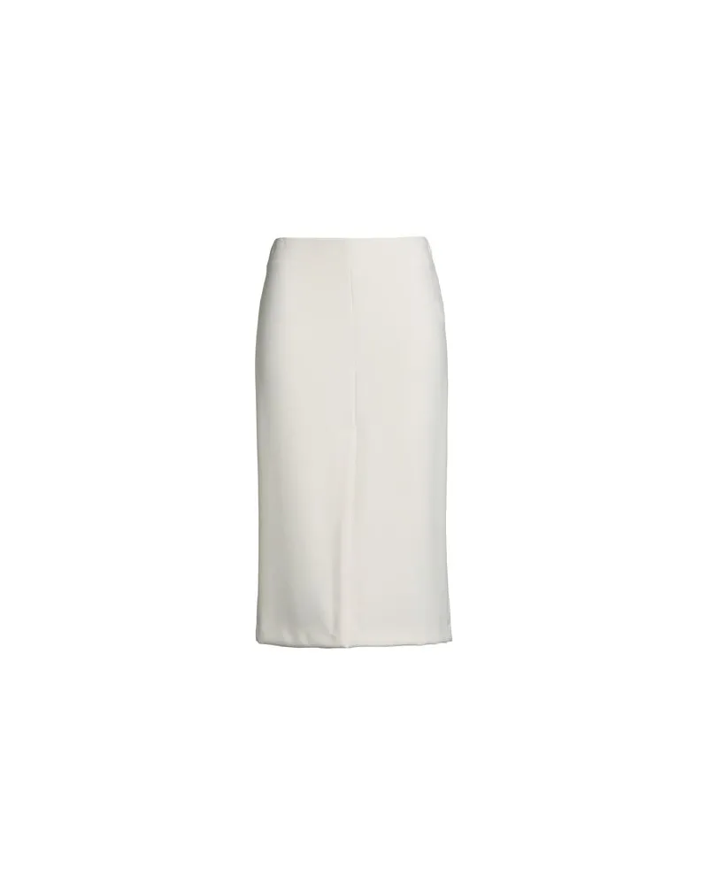 Suoli HOSEN & RÖCKE - Midi-Röckeauf YOOX.COM Cremeweiß