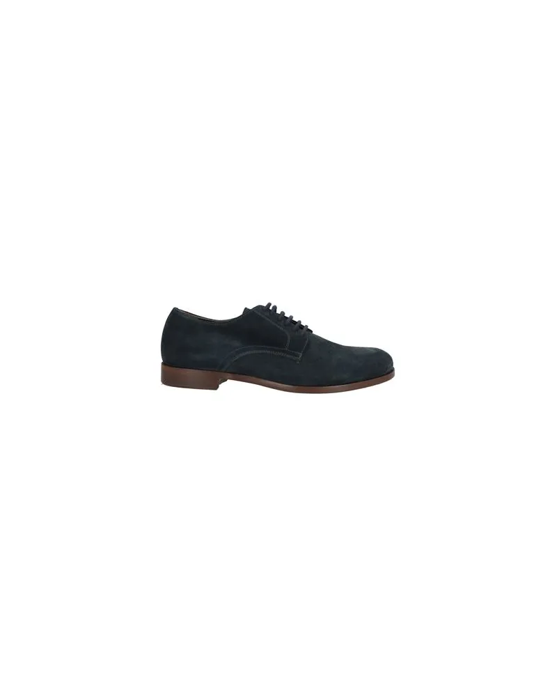 Canali SCHUHE - Schnürschuheauf YOOX.COM Marineblau