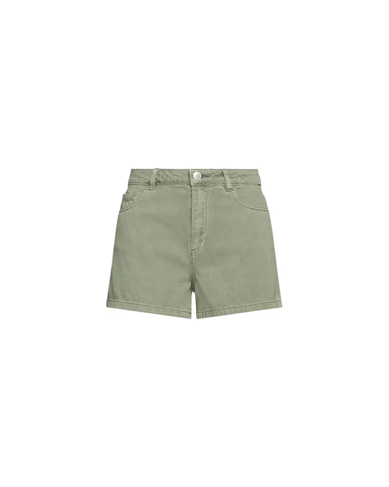 only BLUE DENIM - HOSEN & RÖCKE - Jeansshortsauf YOOX.COM Militärgrün