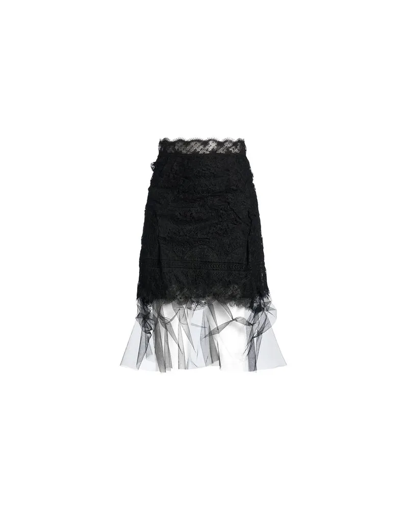 Ermanno Scervino HOSEN & RÖCKE - Midi-Röckeauf YOOX.COM Schwarz