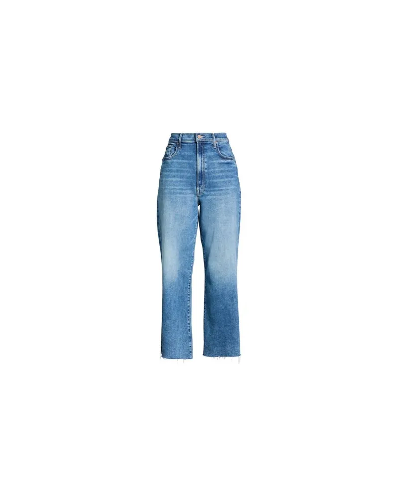 Mother HOSEN & RÖCKE - Jeanshosenauf YOOX.COM Blau
