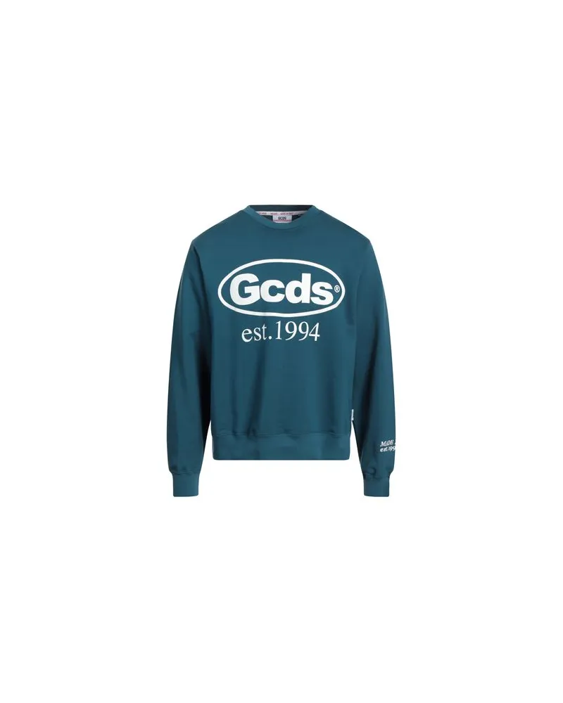 GCDS TOPS - Sweatshirtsauf YOOX.COM Aquamarin
