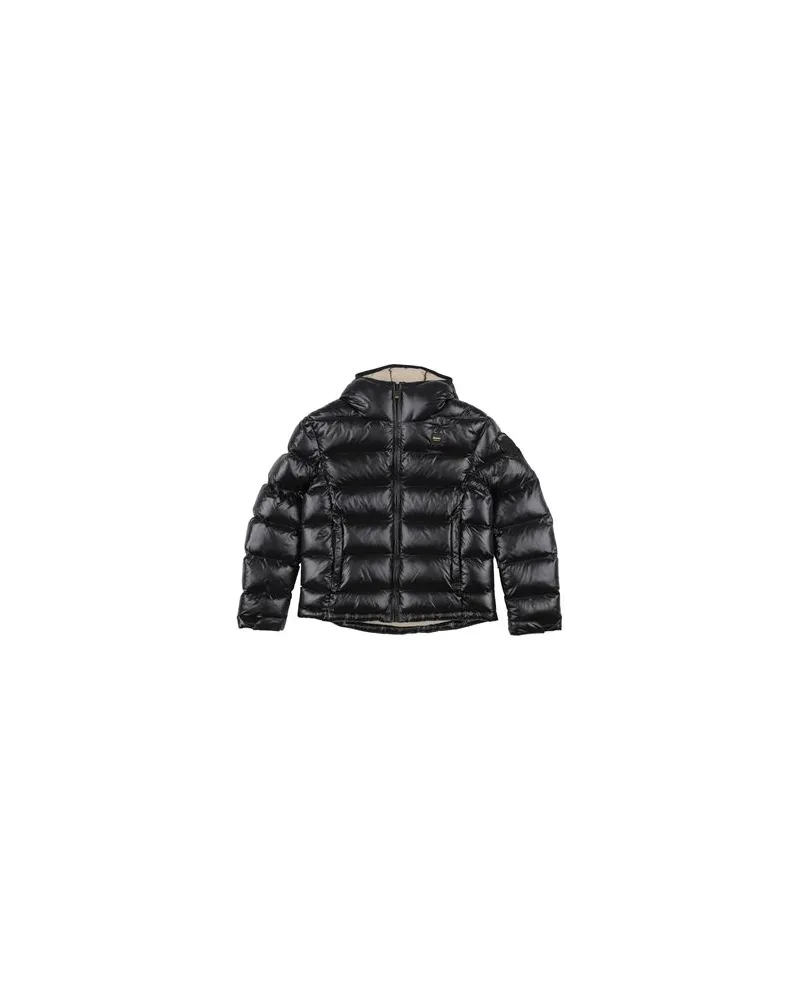 Blauer JACKEN & MÄNTEL - Pufferjacken & Daunenjackenauf YOOX.COM Schwarz