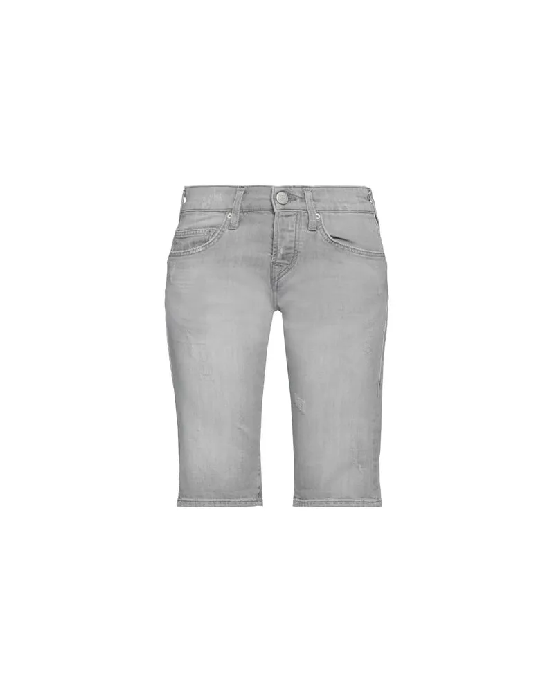 True Religion HOSEN & RÖCKE - Jeansshortsauf YOOX.COM Grau