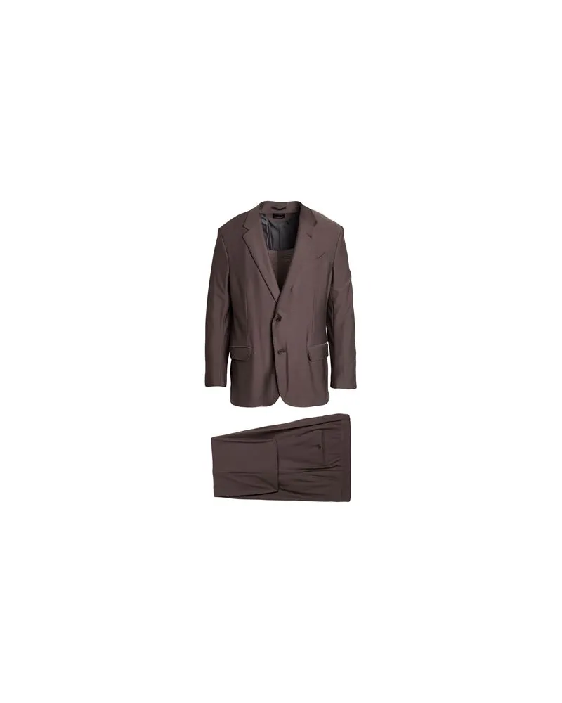 Ermenegildo Zegna ANZÜGE und CO-ORDS - Anzügeauf YOOX.COM Dunkelbraun