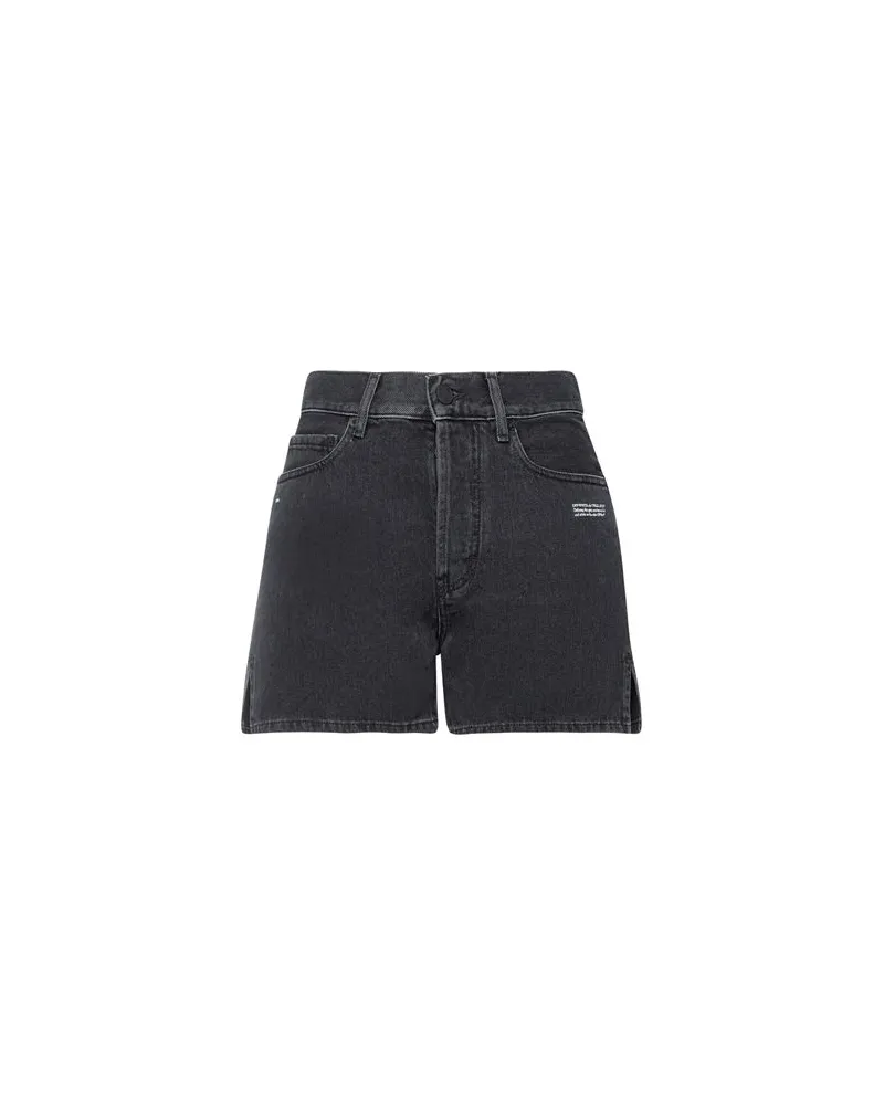 OFF-WHITE HOSEN & RÖCKE - Jeansshortsauf YOOX.COM Schwarz