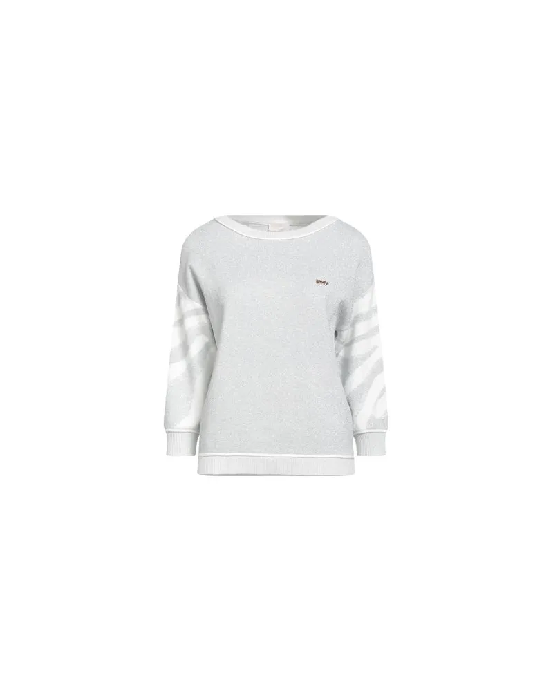 Liu Jo BETTER - STRICKWAREN - Pulloverauf YOOX.COM Silber