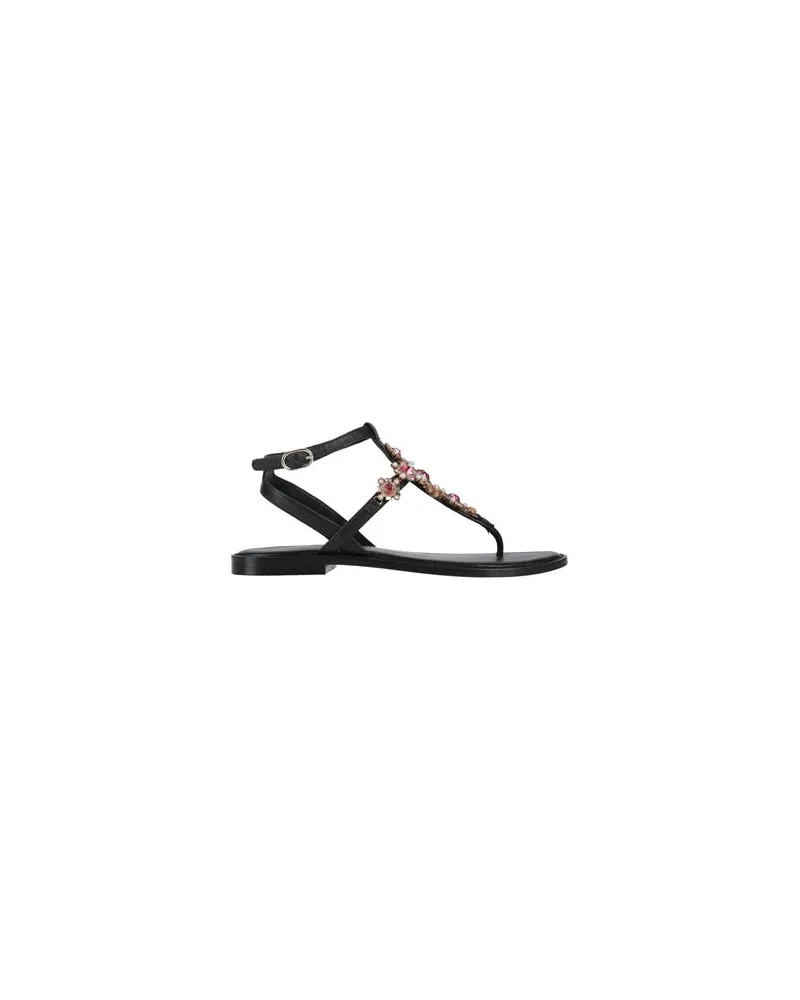 Emanuelle Vee SCHUHE - Zehentrennerauf YOOX.COM Schwarz