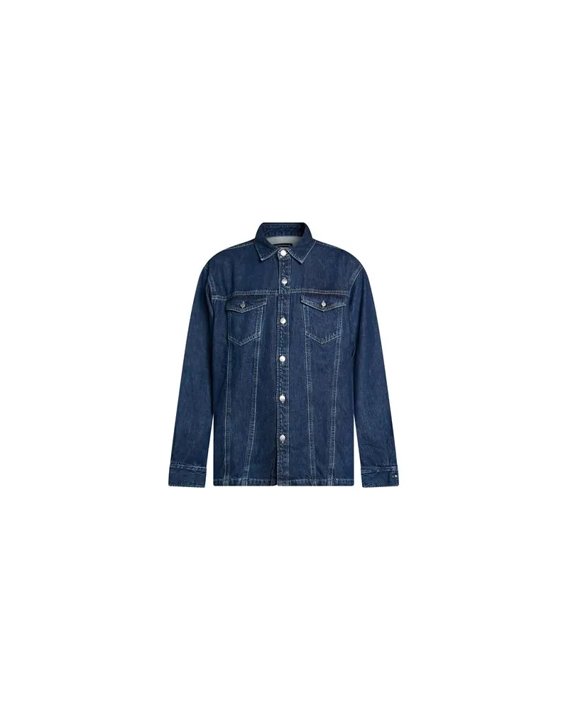 Edwin Jeans JACKEN & MÄNTEL - Jeansjacken/Mäntelauf YOOX.COM Blau