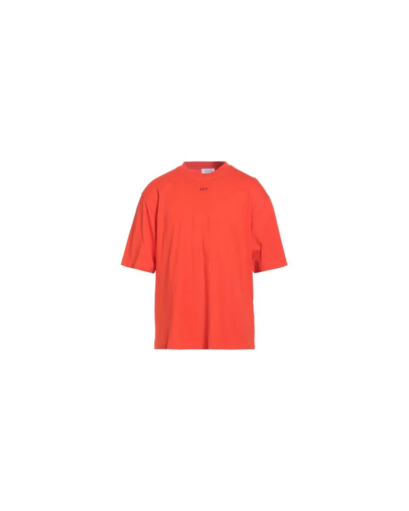 OFF-WHITE TOPS - T-shirtsauf YOOX.COM Tomatenrot