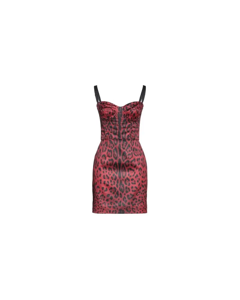 Dolce & Gabbana KLEIDER - Mini-Kleiderauf YOOX.COM Rot