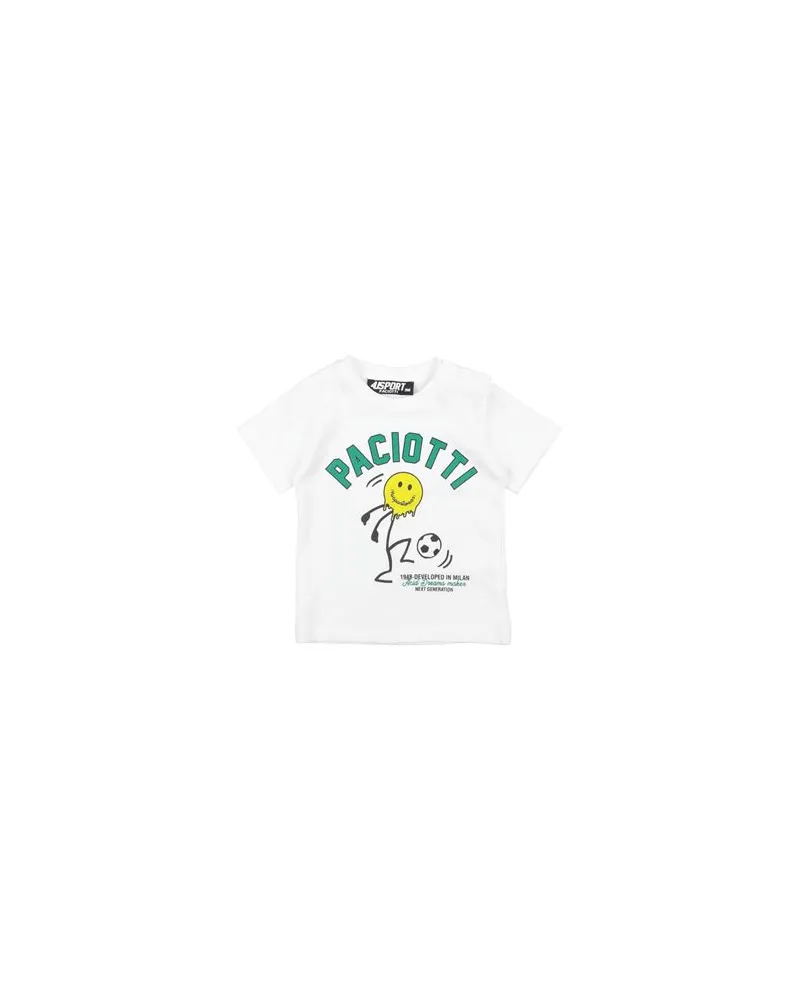 Cesare Paciotti TOPS - T-shirtsauf YOOX.COM Weiß