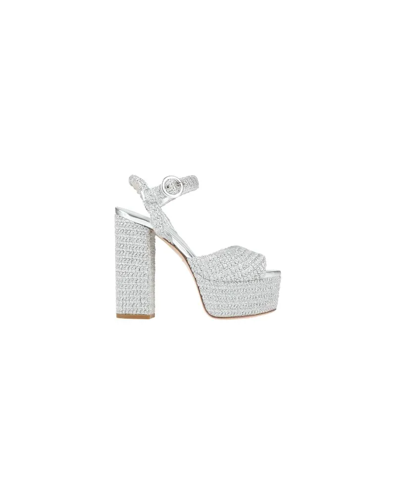 Le Silla SCHUHE - Sandalenauf YOOX.COM Silber