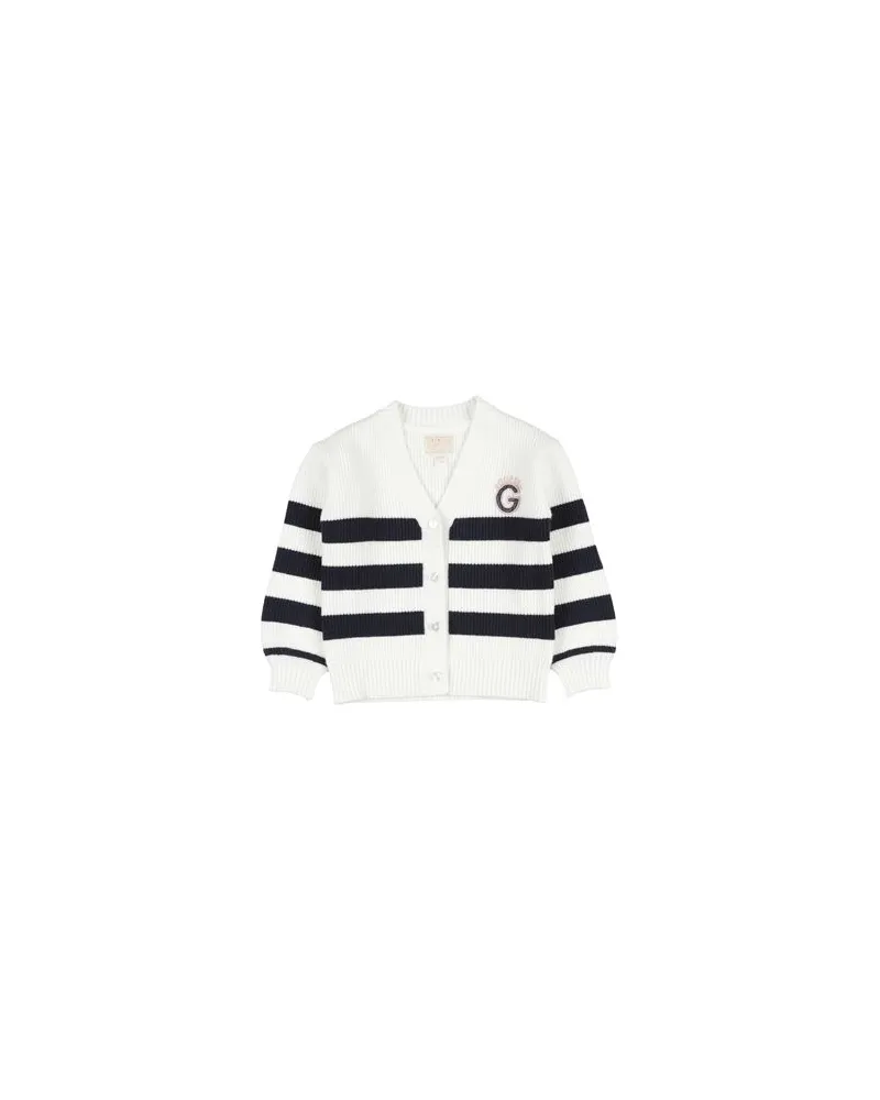 Guess STRICKWAREN - Strickjackenauf YOOX.COM Weiß