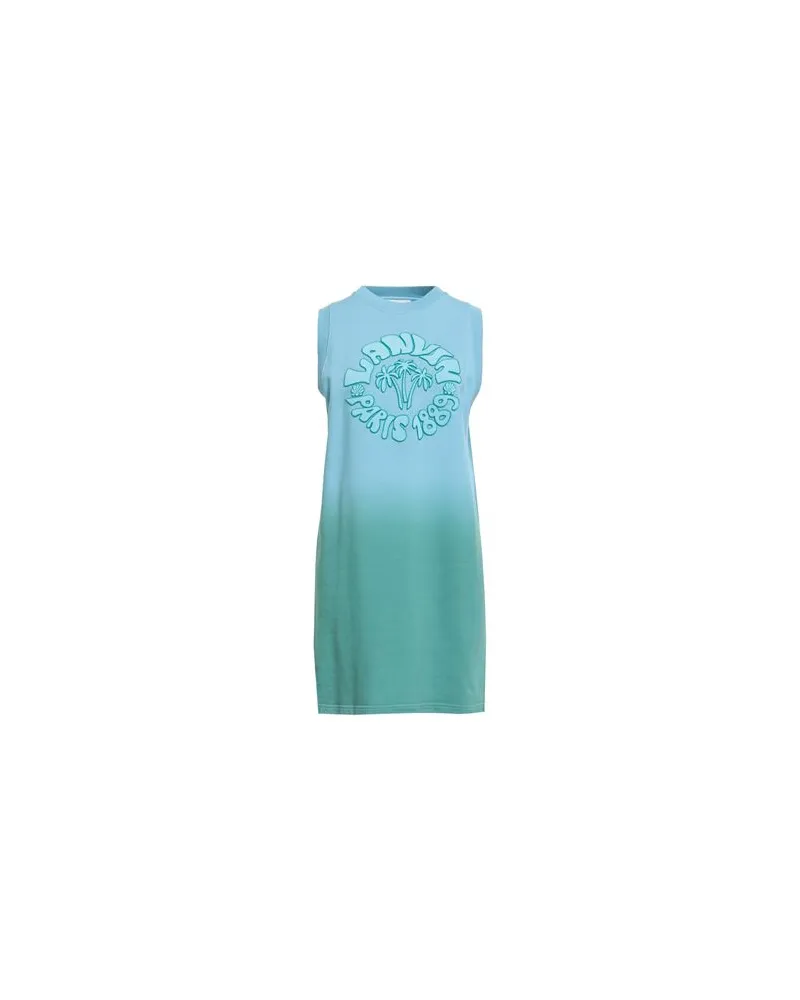 Lanvin KLEIDER - Mini-Kleiderauf YOOX.COM Himmelblau