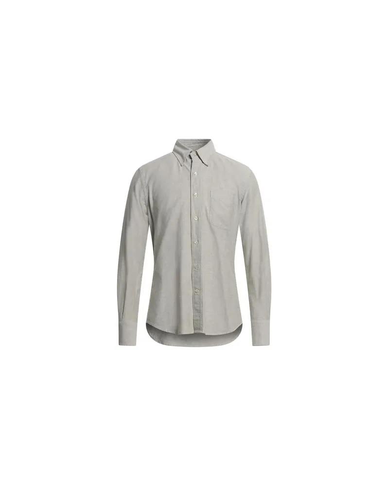 Glanshirt BY SLOWEAR - TOPS - Hemdenauf YOOX.COM Hellgrau