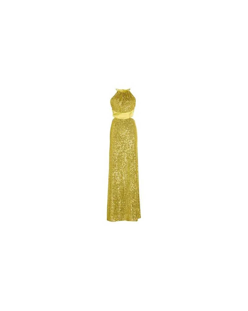 NENETTE KLEIDER - Maxi-Kleiderauf YOOX.COM Gelb