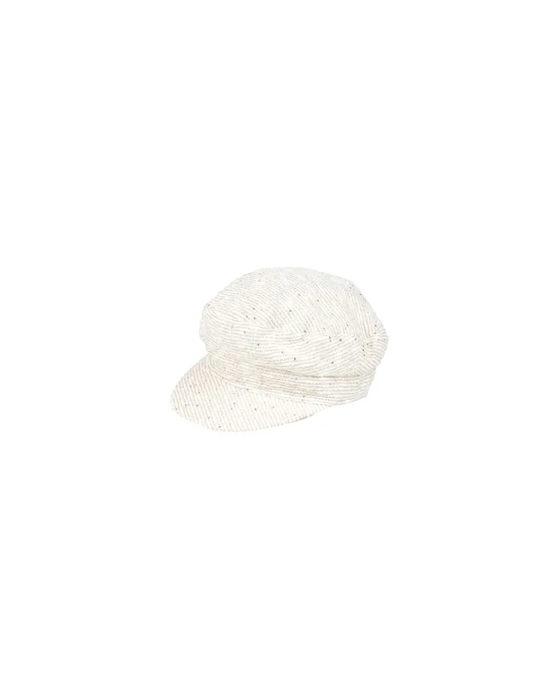 Fabiana Filippi ACCESSOIRES - Mützen & Hüteauf YOOX.COM Elfenbein