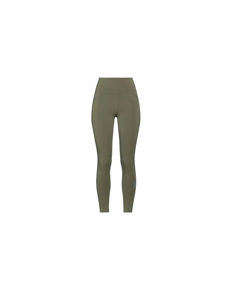 adidas HOSEN & RÖCKE - Leggingsauf YOOX.COM Militärgrün