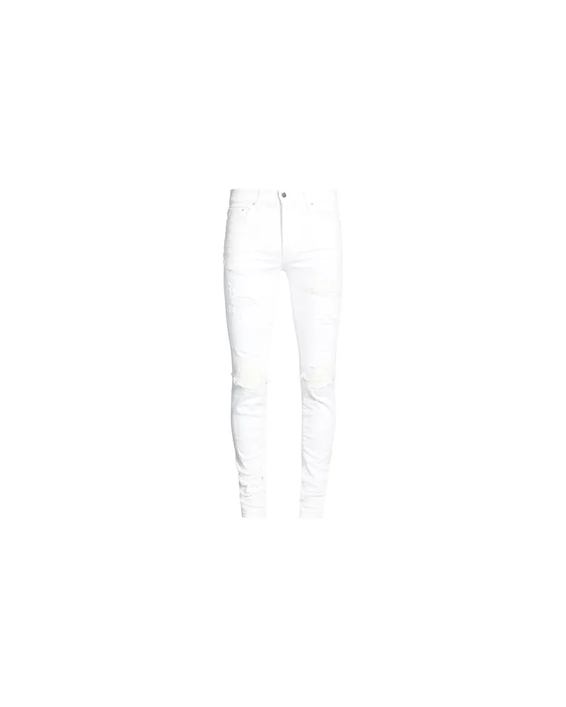 Amiri HOSEN & RÖCKE - Jeanshosenauf YOOX.COM Weiß