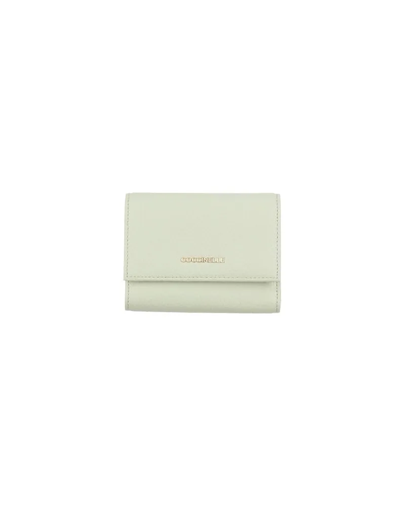 Coccinelle Kleinlederwaren - Brieftaschenauf YOOX.COM Salbeigrün
