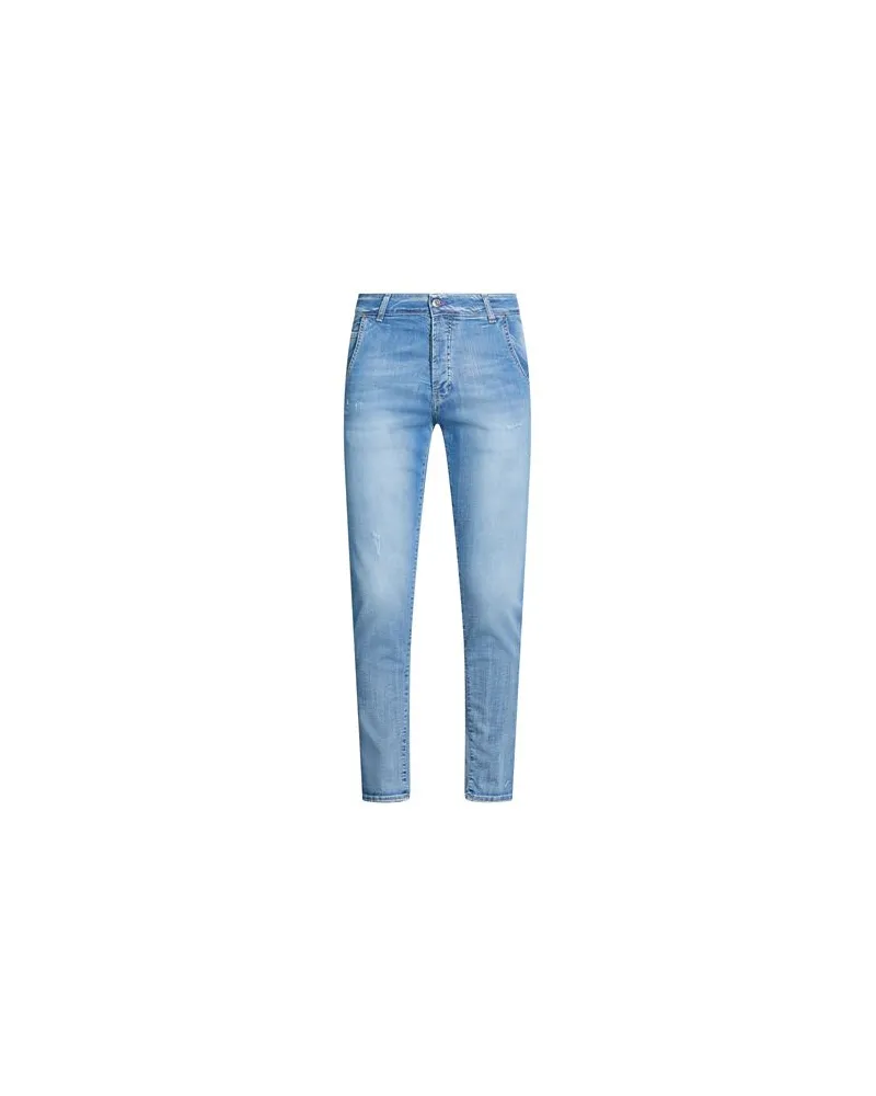 Daniele Alessandrini HOSEN & RÖCKE - Jeanshosenauf YOOX.COM Blau