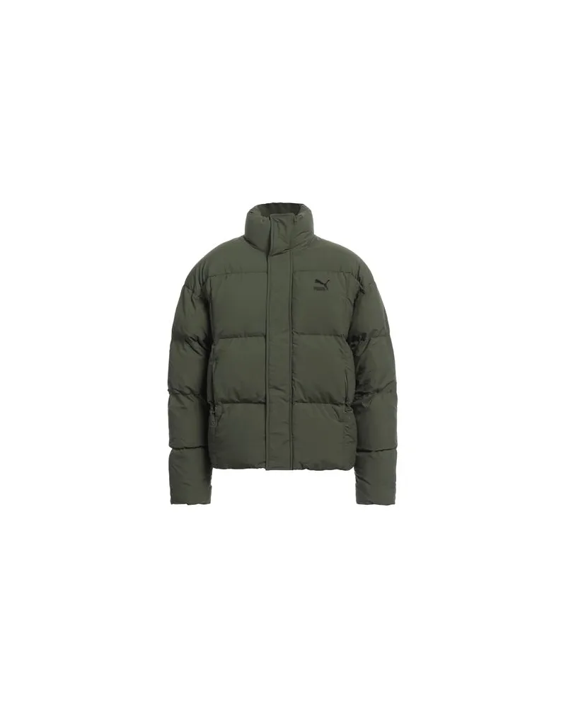 Puma JACKEN & MÄNTEL - Pufferjacken & Daunenjackenauf YOOX.COM Militärgrün