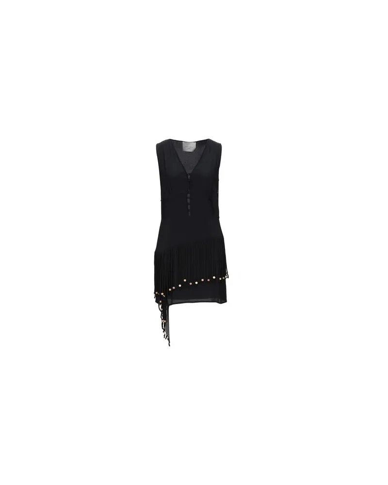 Frankie Morello KLEIDER - Midi-Kleiderauf YOOX.COM Schwarz