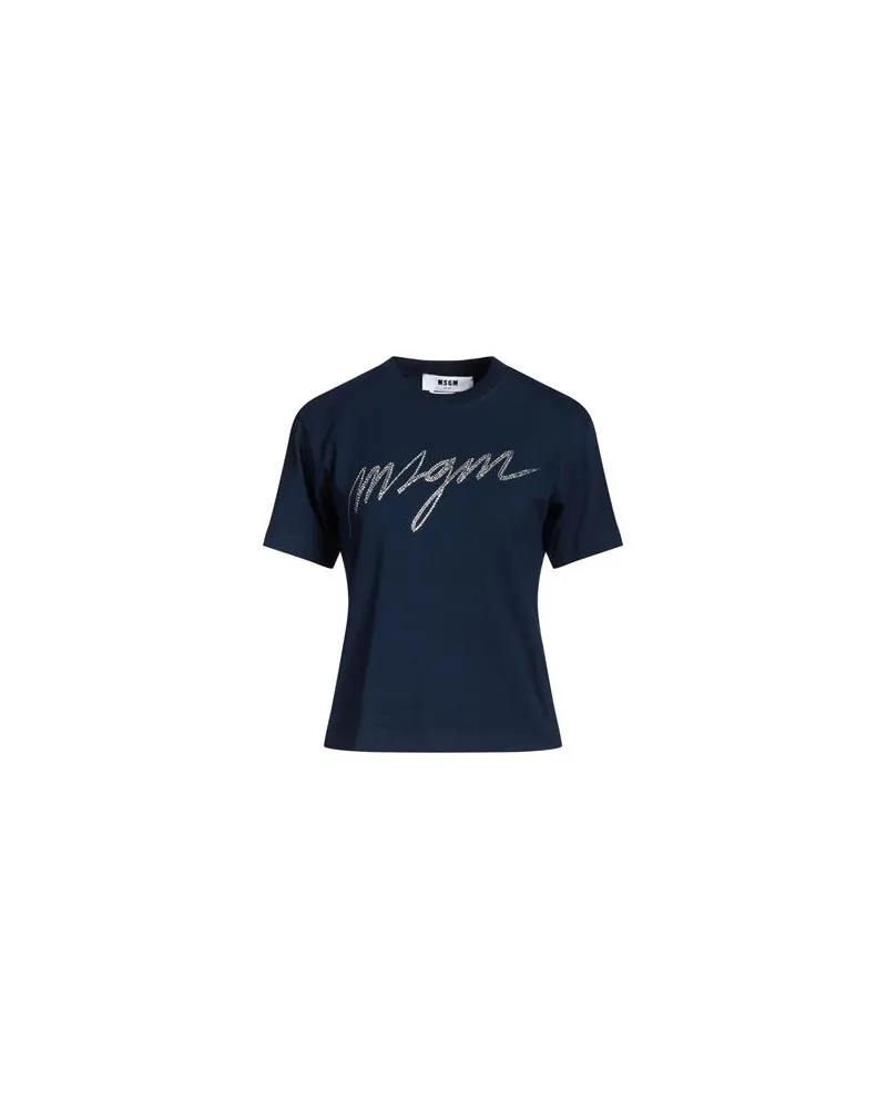 MSGM TOPS - T-shirtsauf YOOX.COM Marineblau
