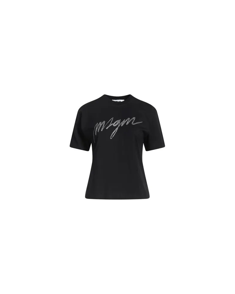 MSGM TOPS - T-shirtsauf YOOX.COM Schwarz
