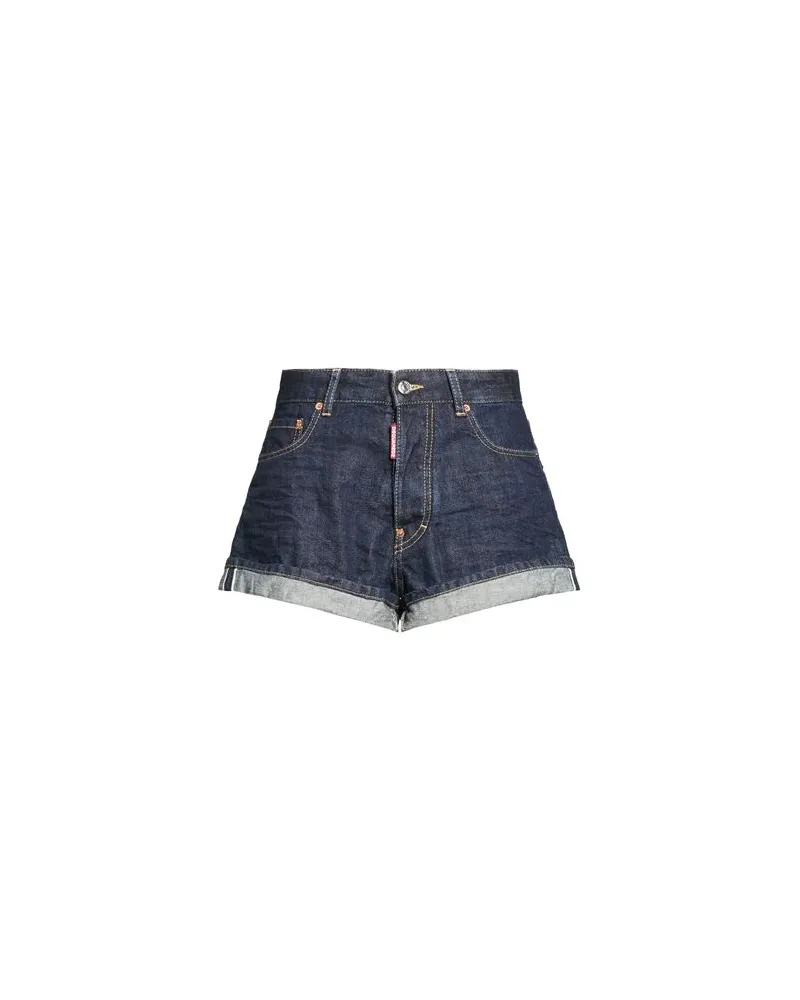 Dsquared2 HOSEN & RÖCKE - Jeansshortsauf YOOX.COM Blau