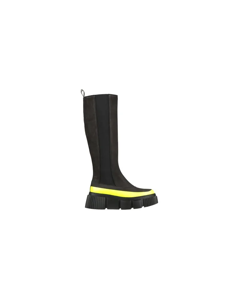Pollini SCHUHE - Stiefelauf YOOX.COM Braungrau