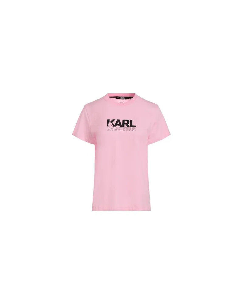 Karl Lagerfeld TOPS - T-shirtsauf YOOX.COM Rosa