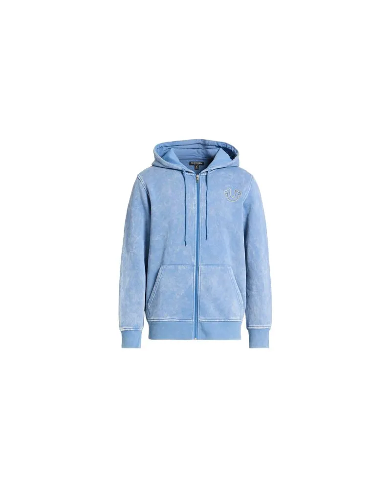 True Religion TOPS - Sweatshirtsauf YOOX.COM Hellblau