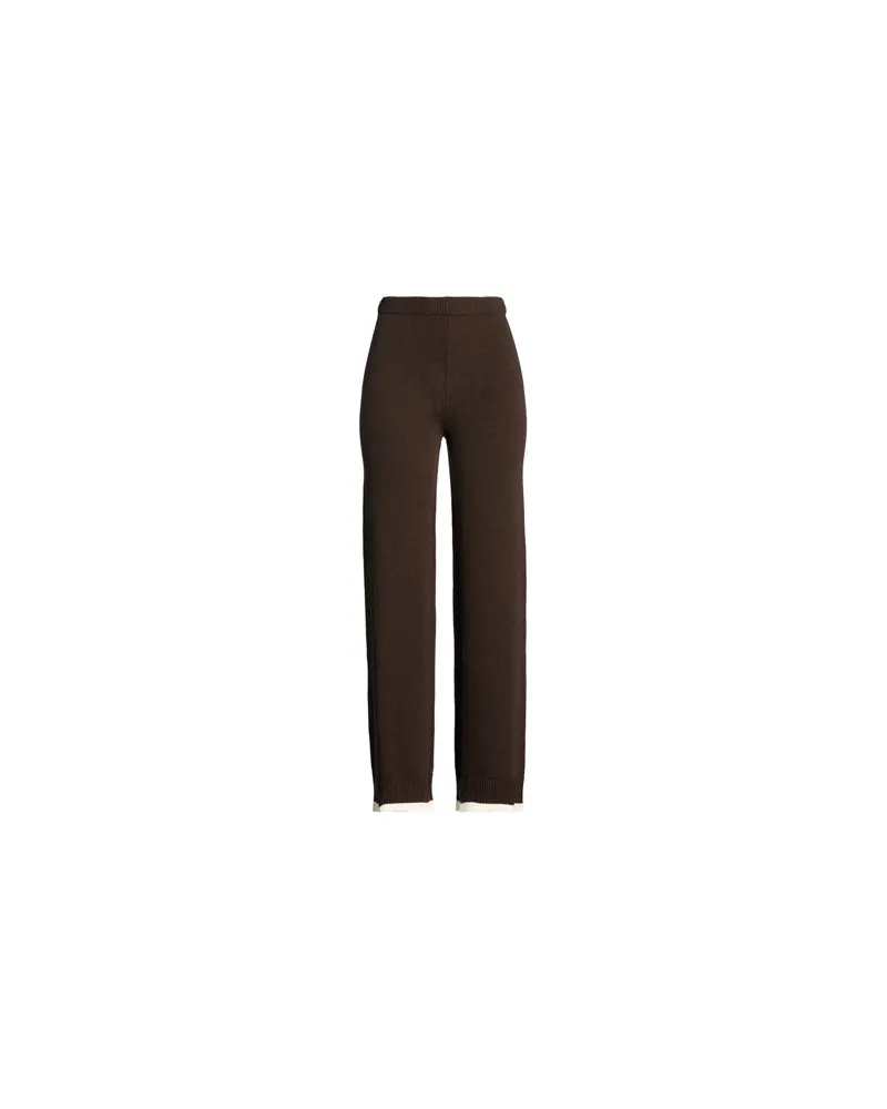 VICOLO HOSEN & RÖCKE - Hosenauf YOOX.COM Schokobraun