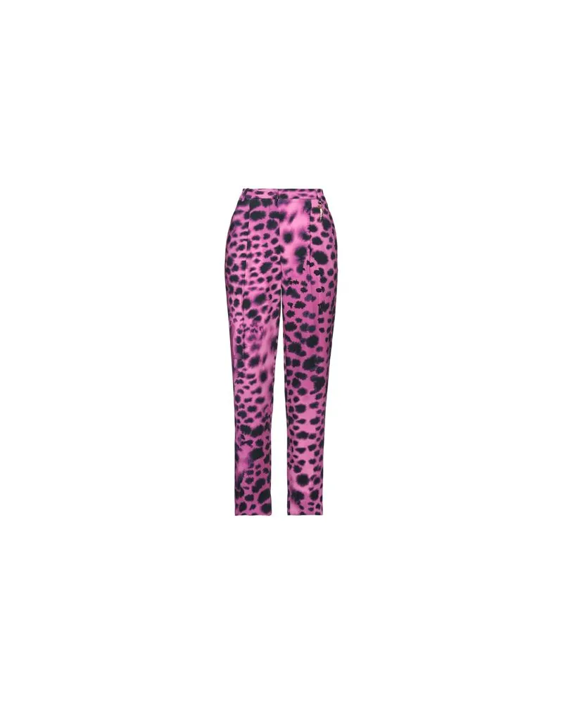 Roberto Cavalli HOSEN & RÖCKE - Hosenauf YOOX.COM Fuchsia