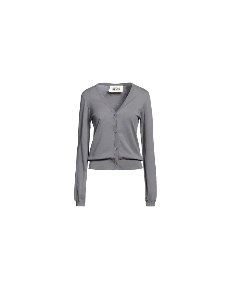 Silvian Heach STRICKWAREN - Strickjackenauf YOOX.COM Grau