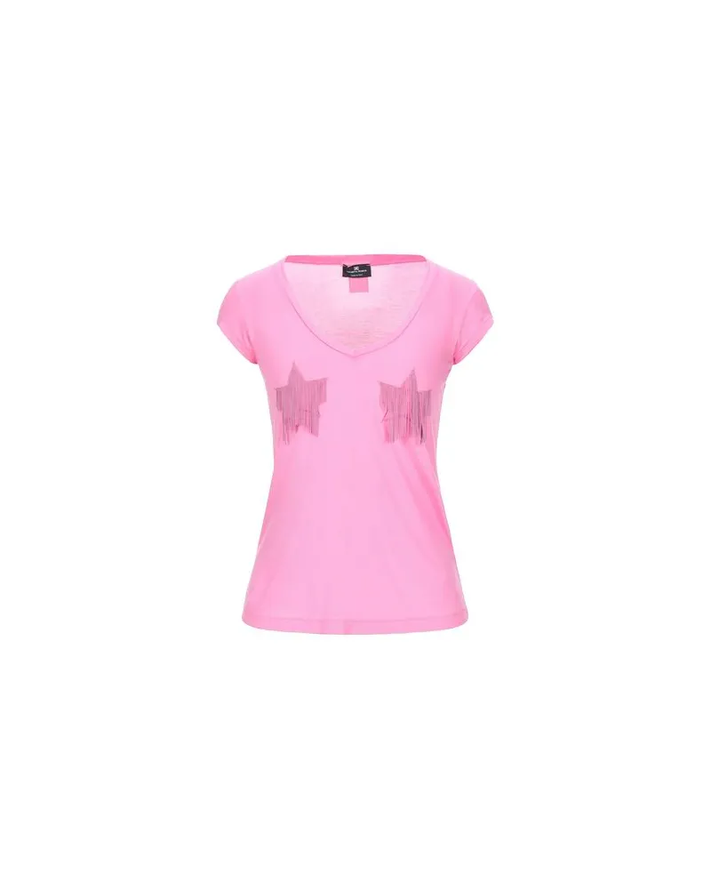 Elisabetta Franchi TOPS - T-shirtsauf YOOX.COM Rosa