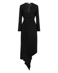 Patrizia Pepe Midi-Kleid Schwarz