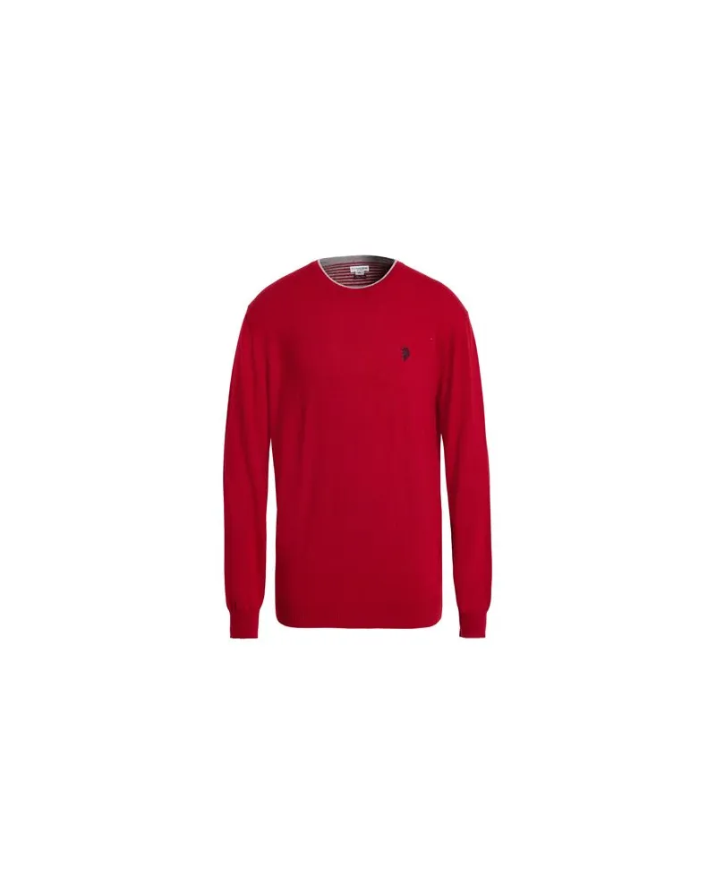 U.S. Polo Assn.  STRICKWAREN - Pulloverauf YOOX.COM Rot