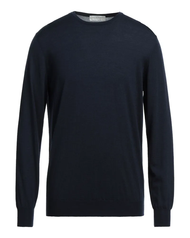 Filippo de Laurentiis Pullover Nachtblau