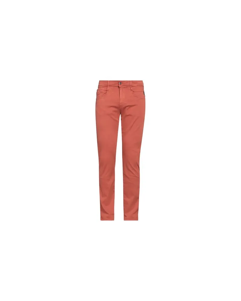 Replay HOSEN & RÖCKE - Jeanshosenauf YOOX.COM Rostrot