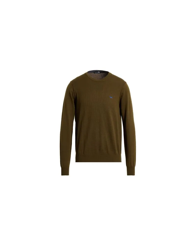 Harmont & Blaine STRICKWAREN - Pulloverauf YOOX.COM Militärgrün