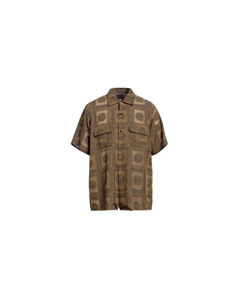 NEEDLES TOPS - Hemdenauf YOOX.COM Militärgrün