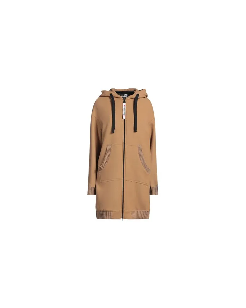 Moschino JACKEN & MÄNTEL - Mäntelauf YOOX.COM Kamel