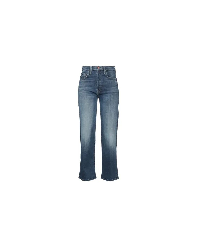 Mother HOSEN & RÖCKE - Jeanshosenauf YOOX.COM Blau